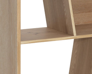 JUDE BOOKCASE - RUSTIC OAK
