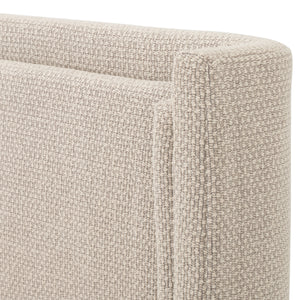 Dobson Bed In Perin Oatmeal In Queen