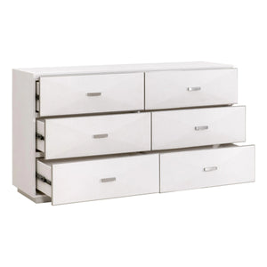 Wynn Shagreen 6-Drawer Double Dresser