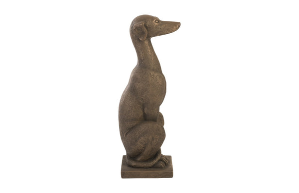 Greyhound, Resin, Bronze Finish