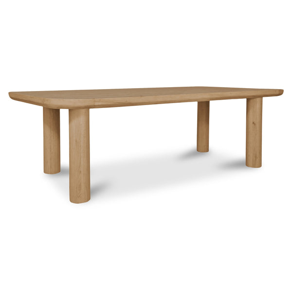 Moe's Anders Small Dining Table in Natural Oak