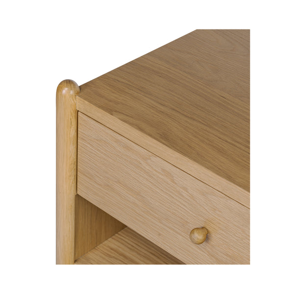 Moe's Billy Nightstand in Natural Finish
