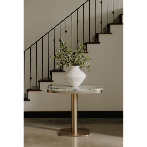 Celeste Cafe Table Green Onyx Marble & Brass