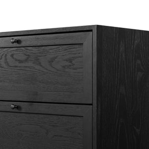 Millie 9 Drawer Dresser In Drifted Matte Bl