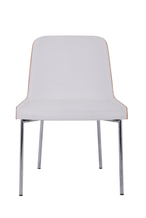 hudson plywood/metal base in cream leather