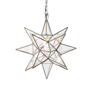 LG CLEAR STAR CHANDELIER