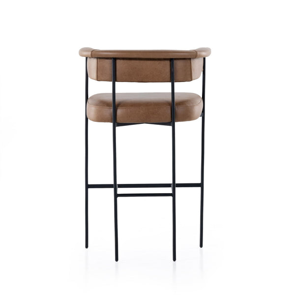 Carrie Bar Stool - Chaps Saddle