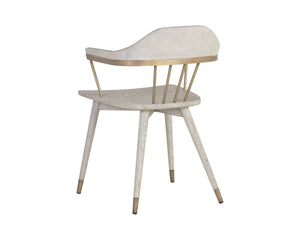 DEMI DINING ARMCHAIR - GREY