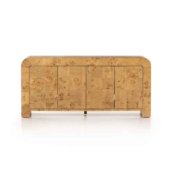 Jenson Media Console In Natural Poplar