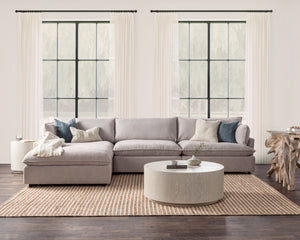Caplan 4-Piece Modular Sectional in Elite-Gray