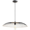 Parasol Pendant in Matte Black
