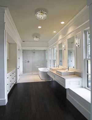 Savannah 1 Light Wall Sconce in Chrome Finish