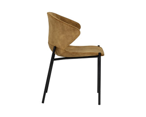 ERIC DINING CHAIR - NONO TAPENADE GOLD
