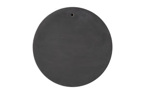 Circles Wall Tile, Silver Leaf with Antiquing