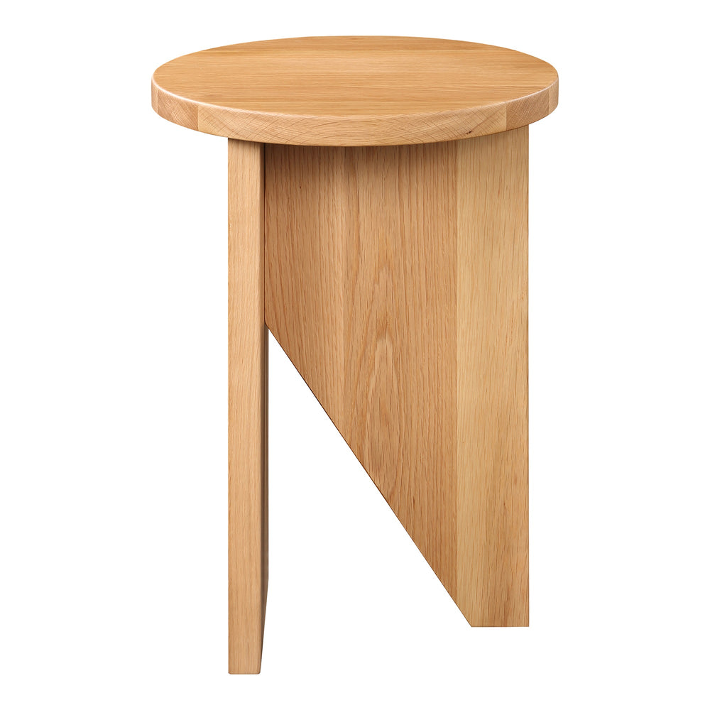Moe's Grace Accent Table in Natural Oak