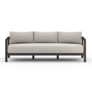 Sonoma Outdoor Sofa 88" in Bronze/Stone Gry