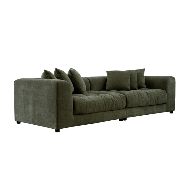 Moe's Davie Sofa in Olive Chenille