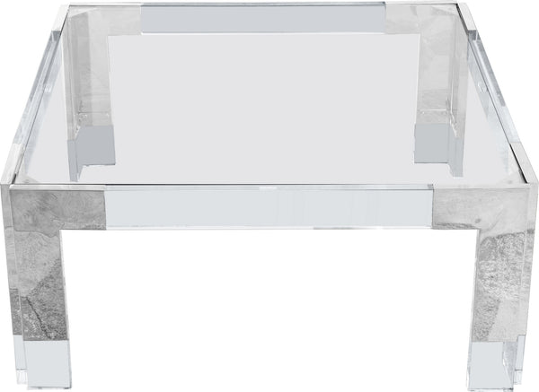 Alberto Coffee Table In Chrome
