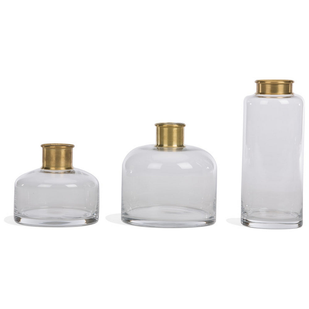 Apothecary Vases, Clear