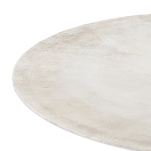 SIMONE BISTRO TABLE-RAW ANTIQUE NICKEL
