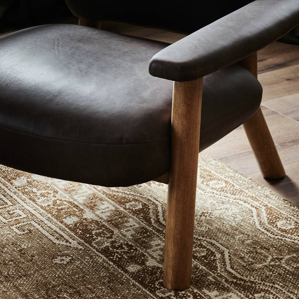 Eisley Chair In Tumble Waxed Slate
