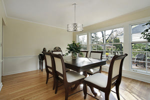 Dealey 6 Light Chandelier in Chrome Finish