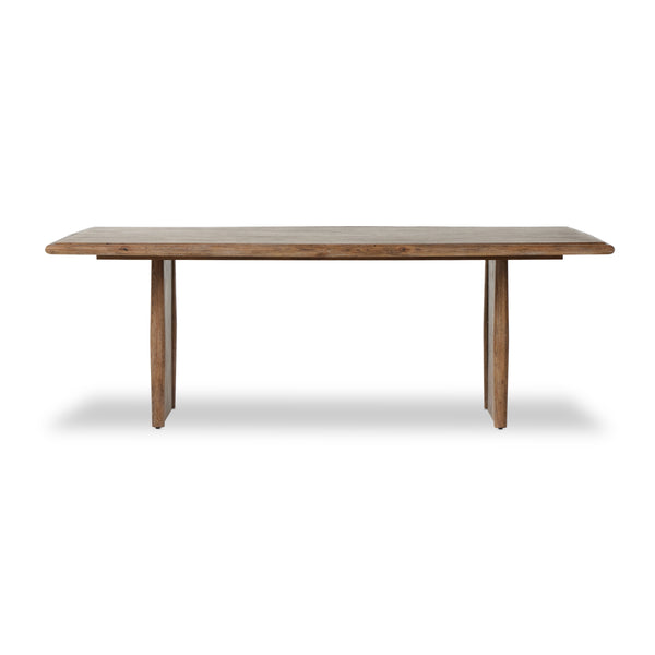 Glenview Dining Table In Weathered Oak