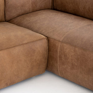 Nolita 2-Pc Laf Sectional-Natural Washed