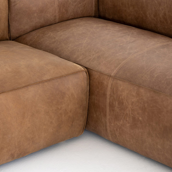 Nolita 2-Pc Laf Sectional-Natural Washed