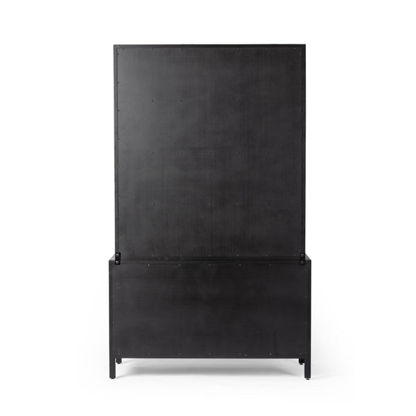 Hopkins Bookcase - Brushed Ebony Oak