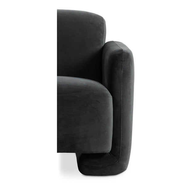 Moe's Fallon Accent Chair in Shadow Grey