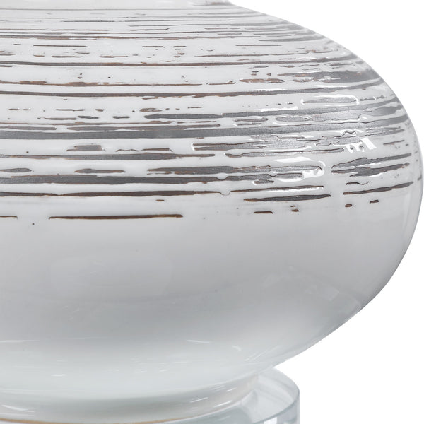 Lenta Off-White Accent Lamp