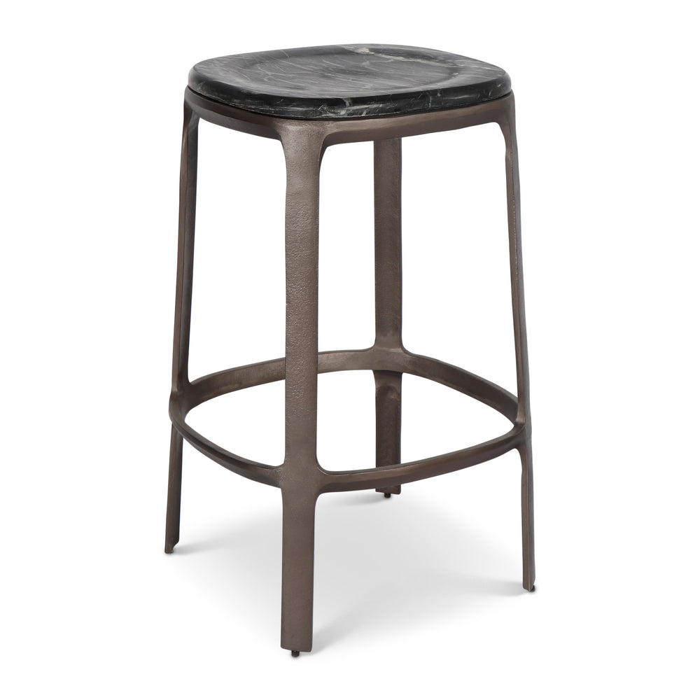 Alfie Marble Stool
