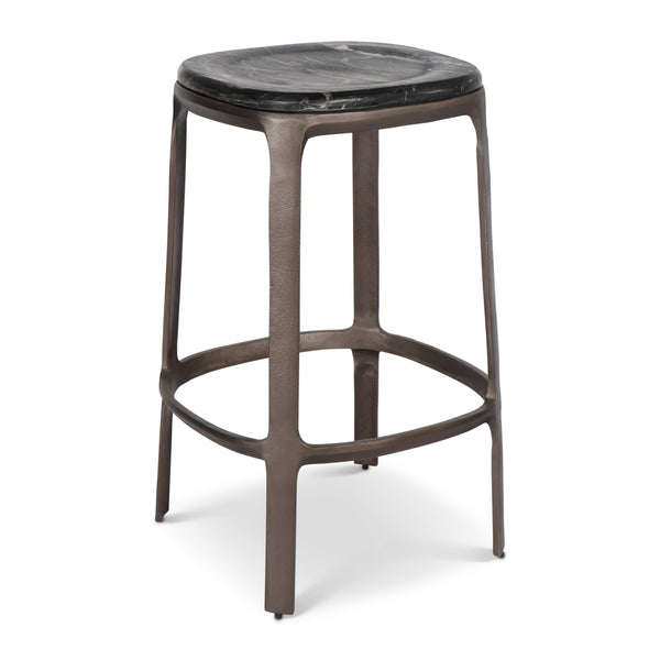 Alfie Marble Stool
