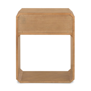 Caspian Nightstand In Natural Ash Veneer