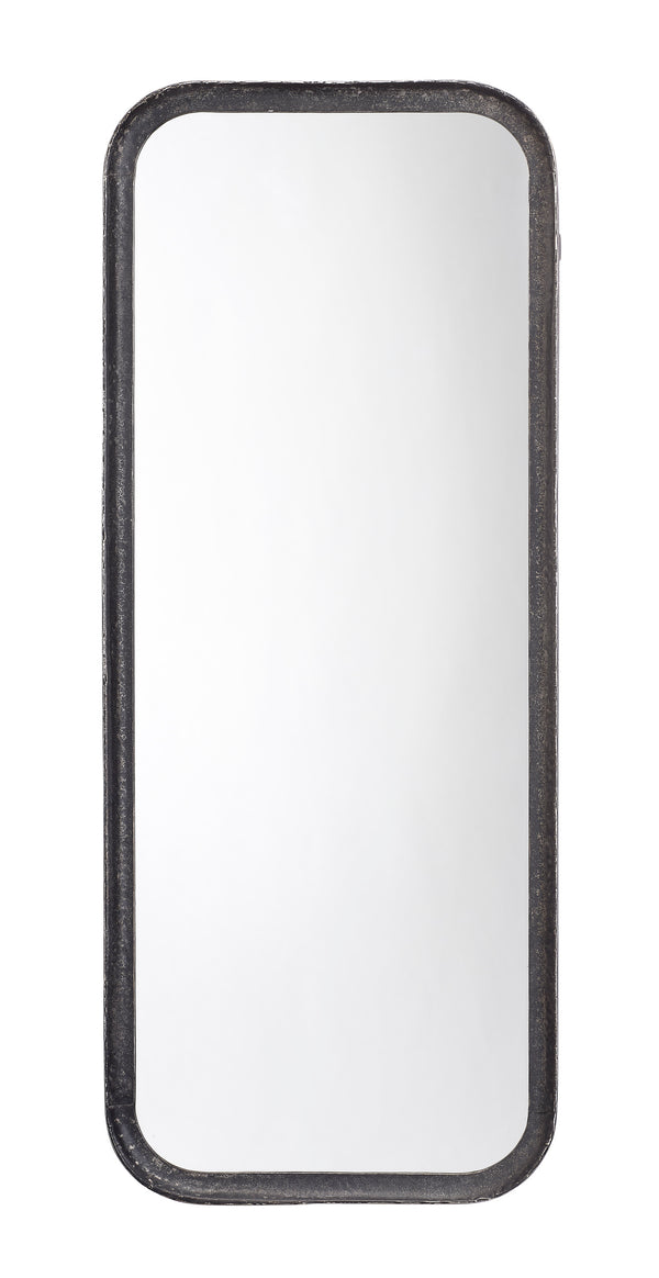 Capital Iron Rectangle Wall Mirror, Distressed Black