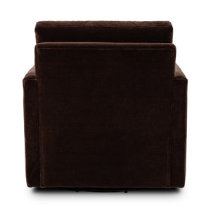 Olson Swivel Chair - Monte Chocolate