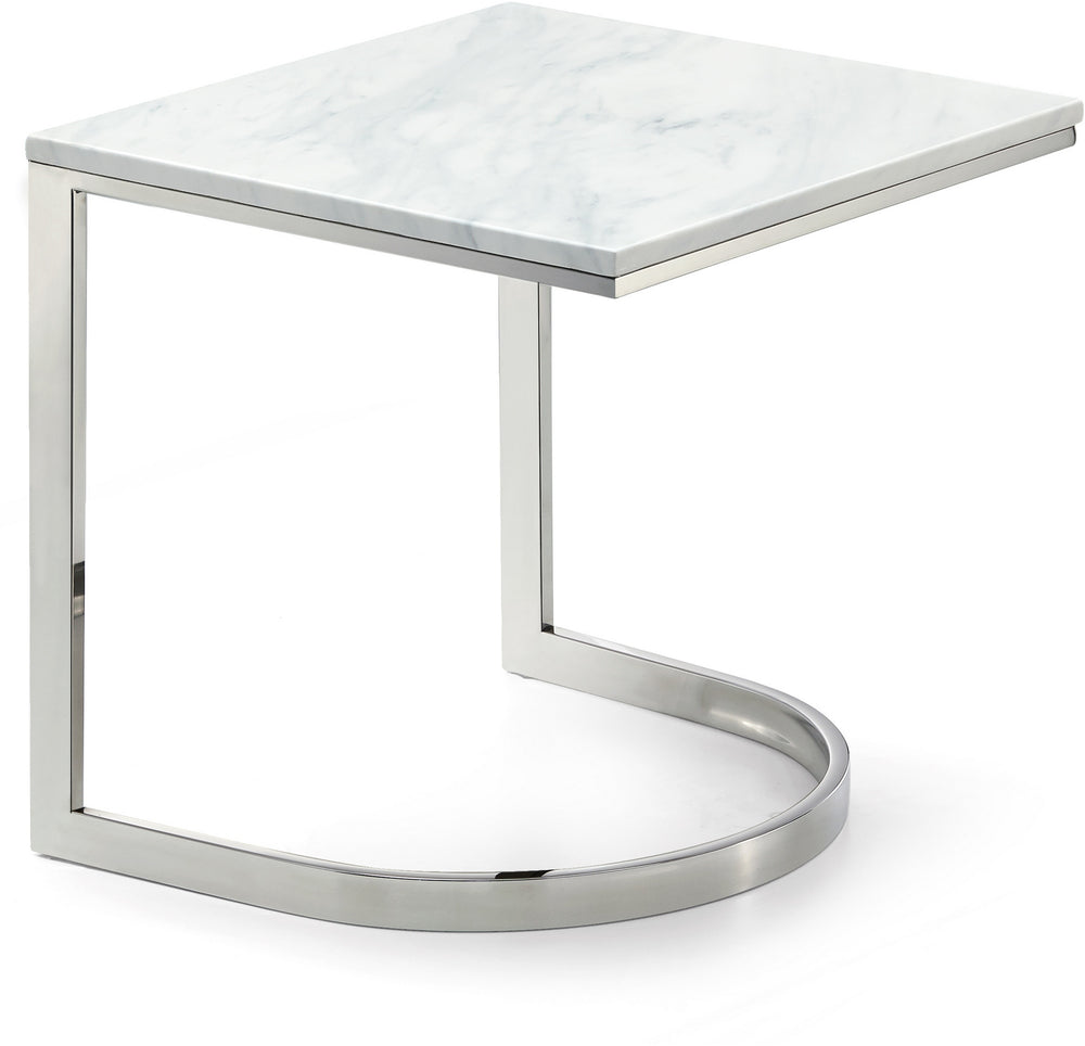 Alex End Table In Chrome