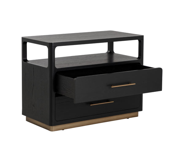 DANETTE NIGHTSTAND - BLACK