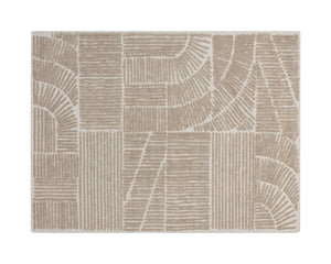 CORINTHIA HAND-WOVEN RUG - IVORY/BEIGE - 9' X 12'