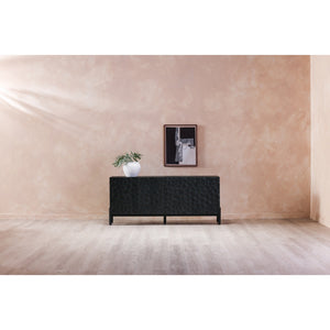 Misaki Sideboard in Black Oak Finish