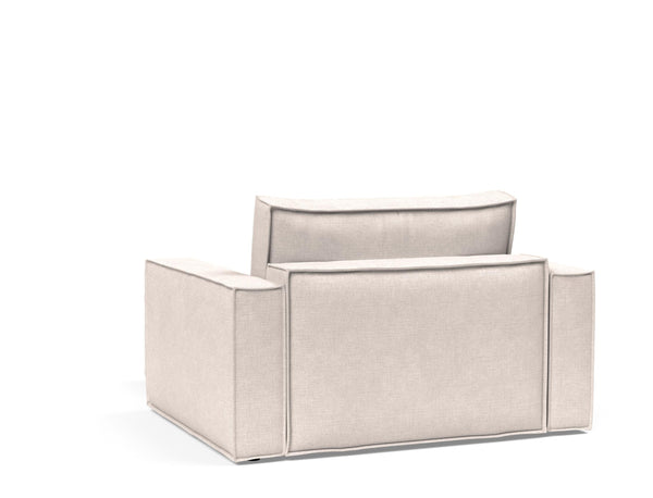 NEWILLA LOUNGER CHAIR W/STANDARD ARM RESTS, 39"X61"