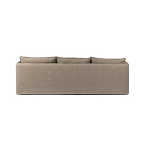 Andre Outdoor Sofa 96" in Alessi Fawn