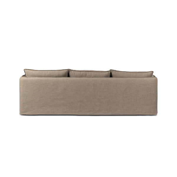 Andre Outdoor Sofa 96" in Alessi Fawn