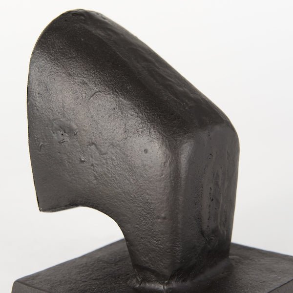 Tauro III (Set of 2) 10L x 5W Black Cast Aluminum Raging Bull Bookends