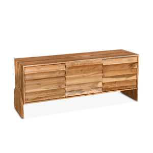 Catania Media Cabinet, Natural Acacia