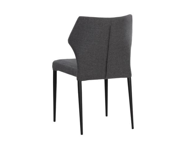 JAMES STACKABLE DINING CHAIR - CITY GREY