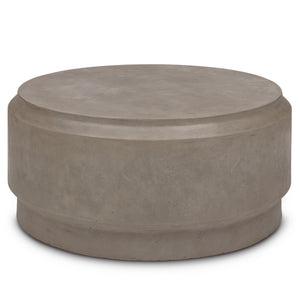 Barrel Coffee Table 39"