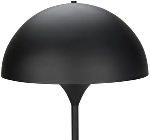 Cataracta Floor Lamp, Black Steel