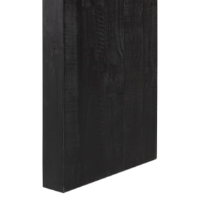 Matthes Console Table In Aged Black Pine
